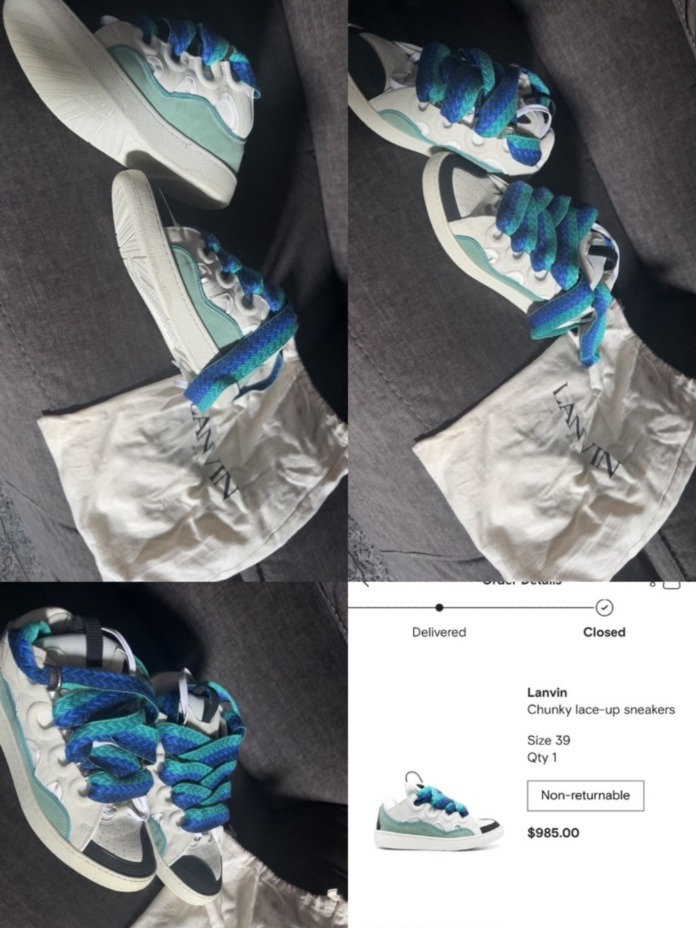 Lavin chunky lace-up sneakers